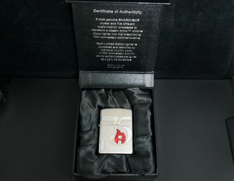 画像: zippo ARMOR 75th ANNIVERSARY 日本限定