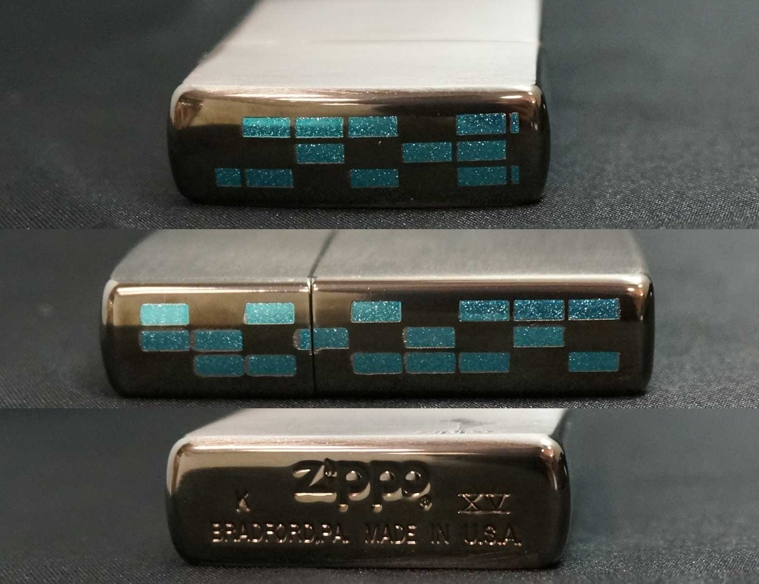 画像: zippo WINDY 三面デザイン 1999年製造