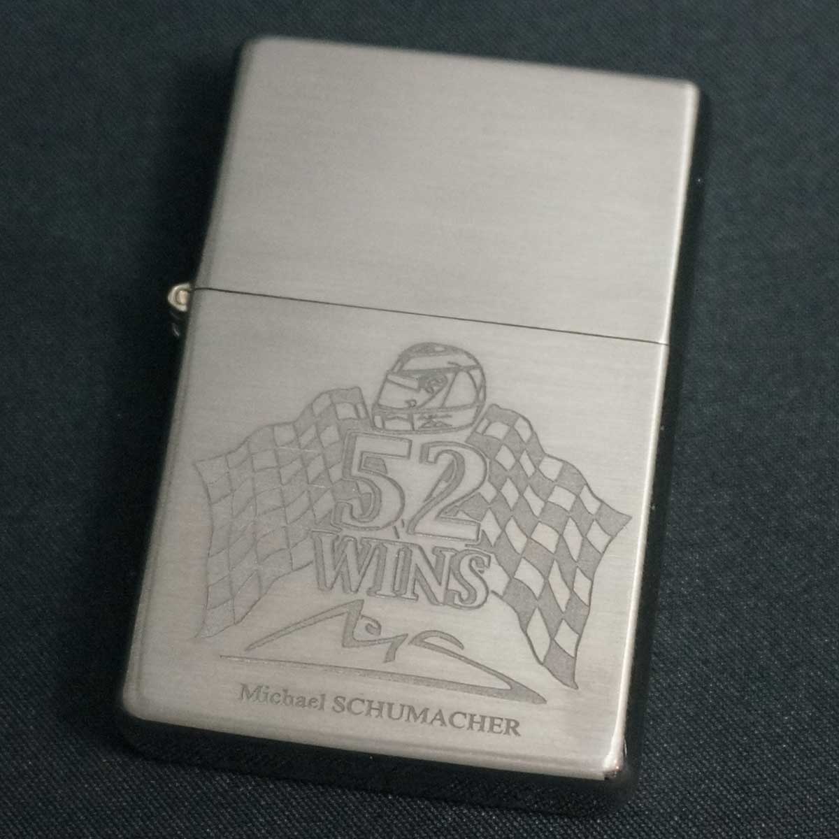 zippo 純チタン（Solid Titanium） シューマッハ 520個限定 - zippo