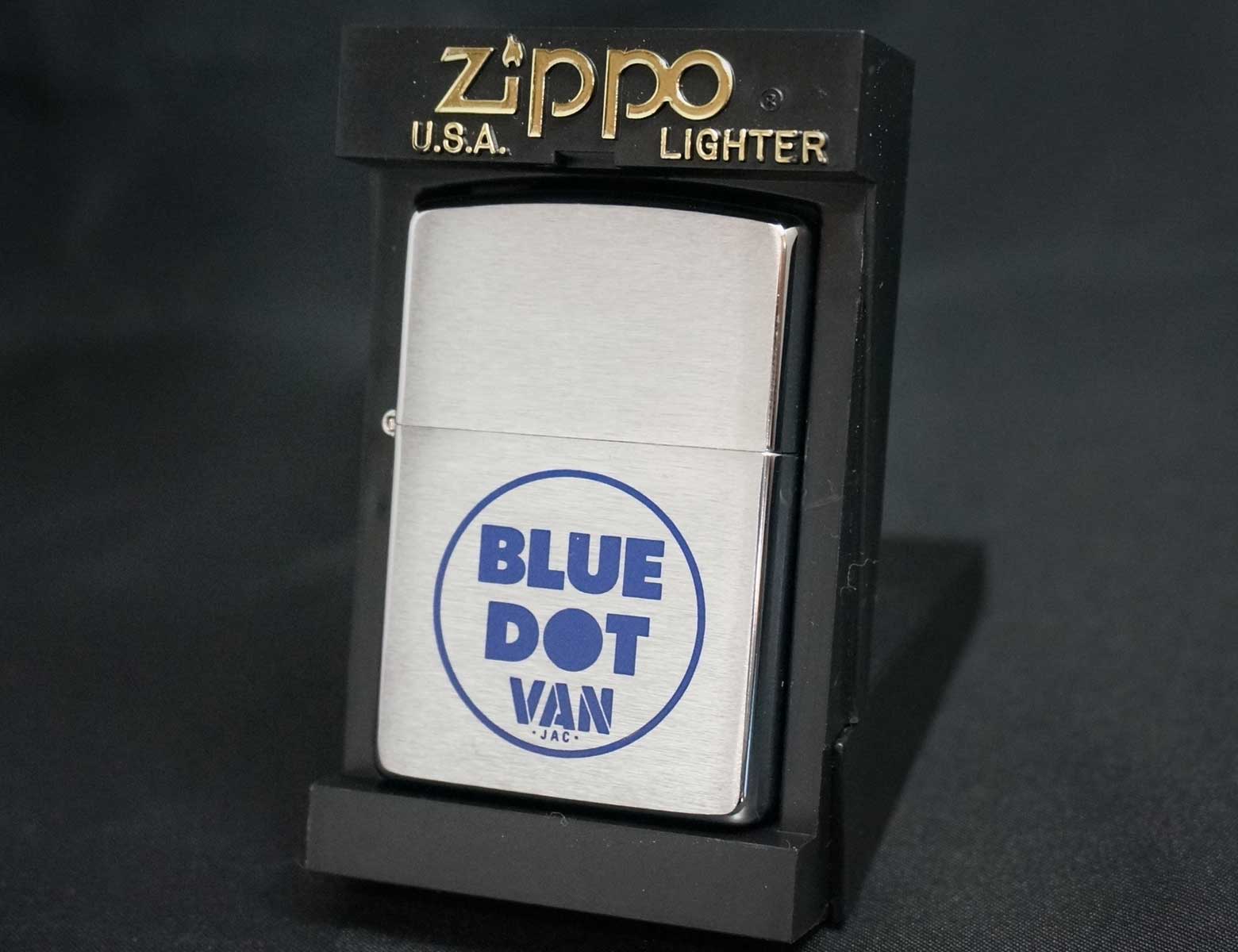 画像: zippo VAN 「BLUE DOT」 2001年製造