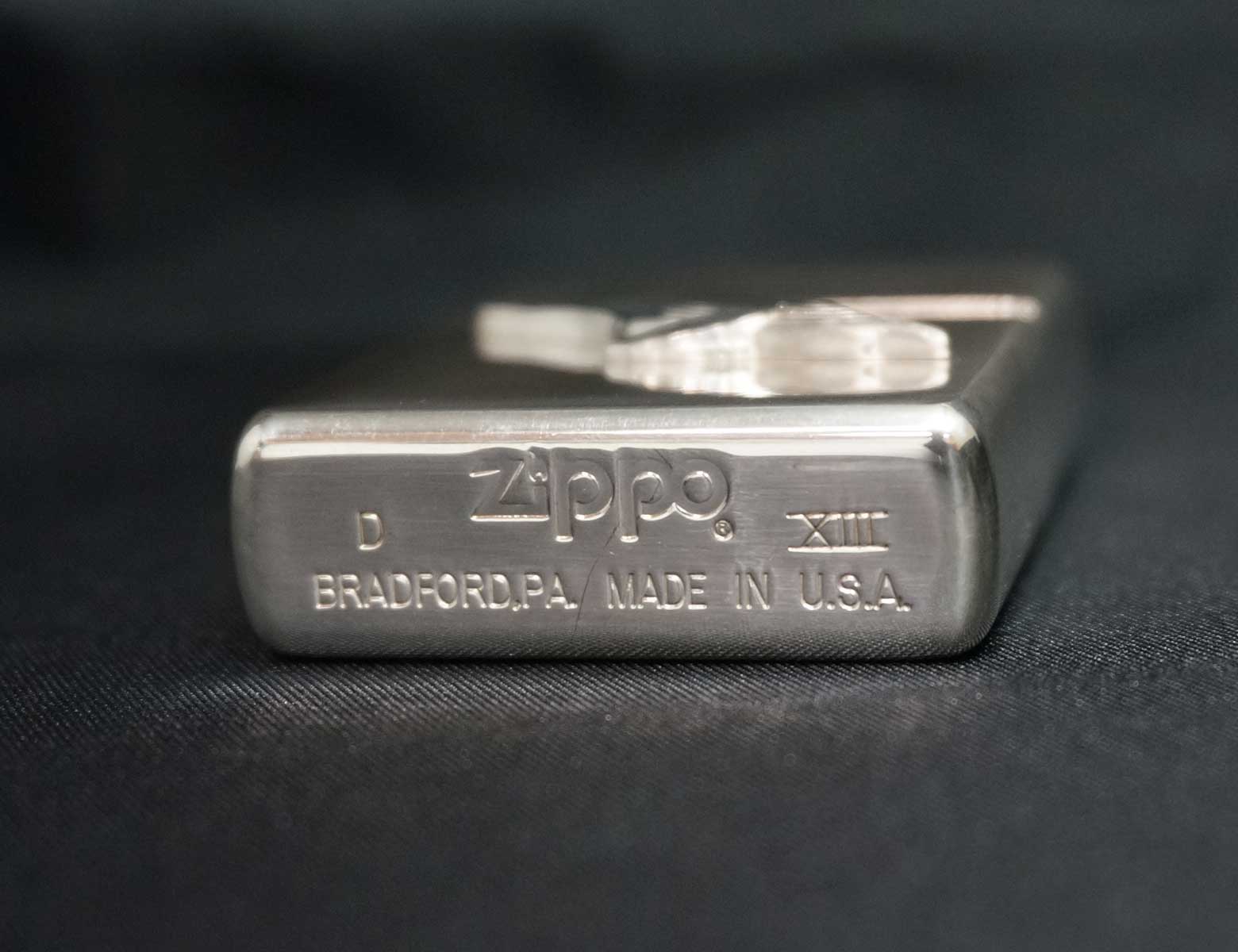 画像: zippo クジラ シルバーメタル 1997年製造