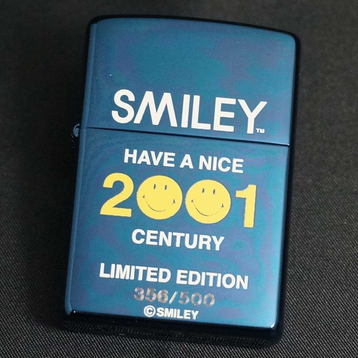 ZIPPO ジッポー SMILEY スマイリー ストラップ付き 2000年製 - タバコ