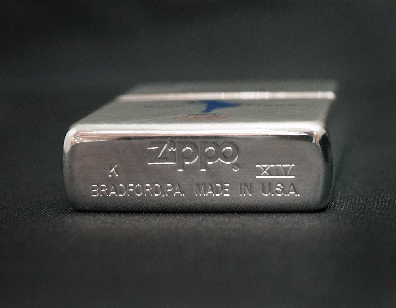 画像: zippo WINDY シルエットプリント SS 1998年製造