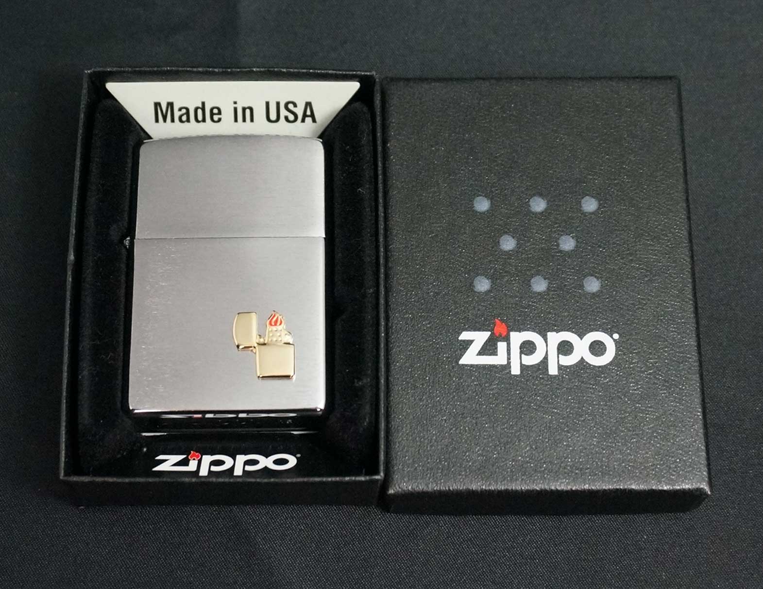 画像: zippo メタル貼付け #200