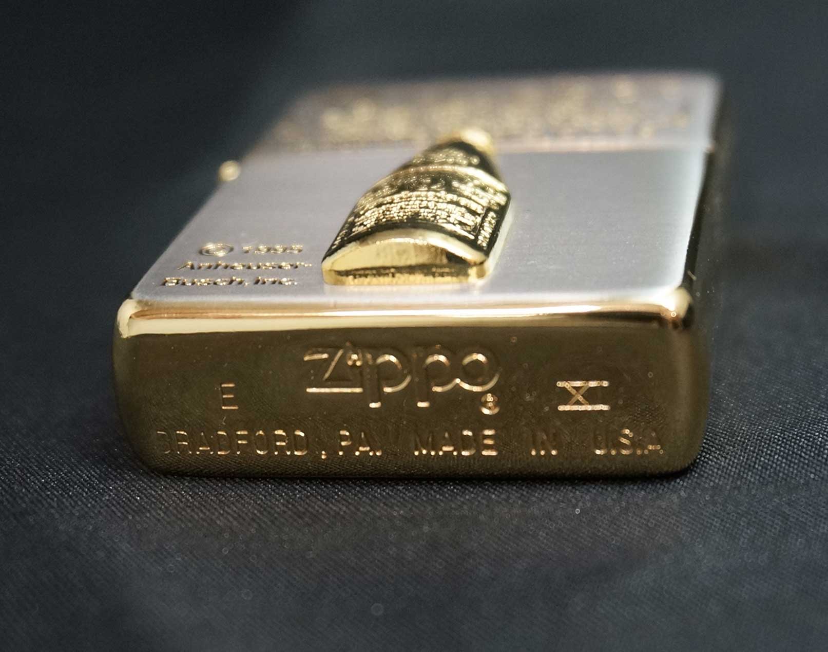 画像: zippo Budweiser SG加工 1995年製造