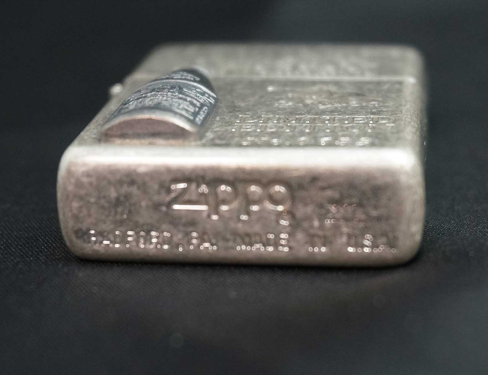 画像: zippo Budweiser バレル加工 SV 1995年製造