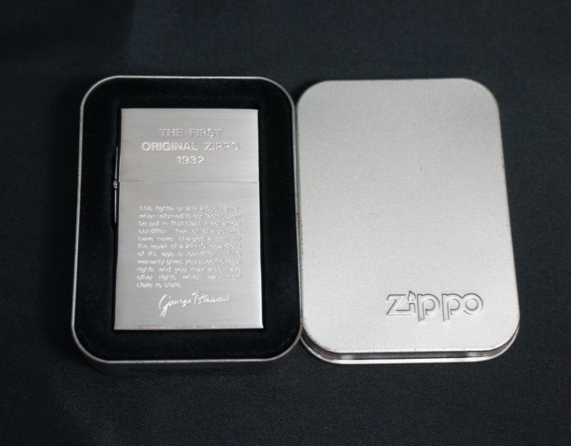 画像: zippo 1932 FIRST REPLICA 文字