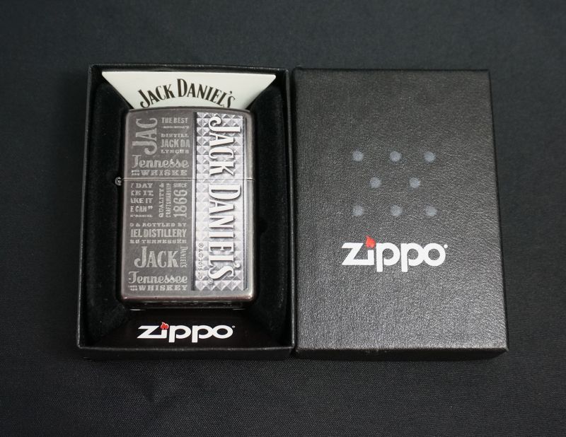 画像: zippo JACK DANIEL'S #207 文字