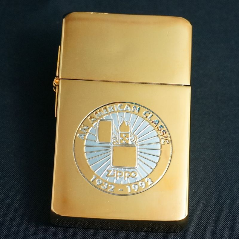 zippo 1932 NOUVEAU（ヌーボー） 記念ロゴ 金メッキ - zippo-LAND G.