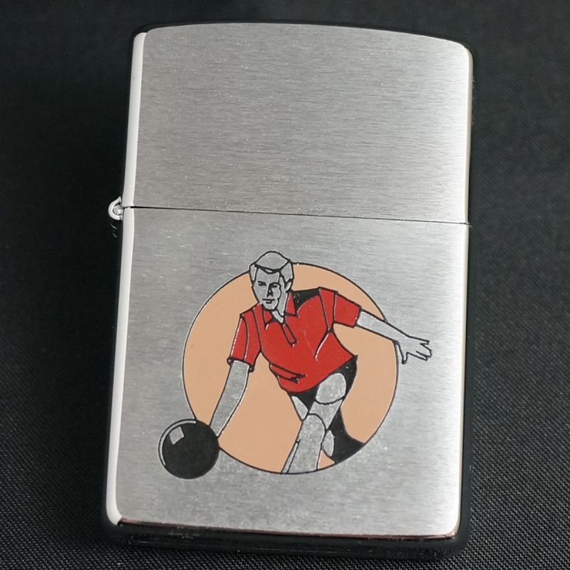 価格変更zippo vintageTOLEDOELKSボーリングリーグ1958年-