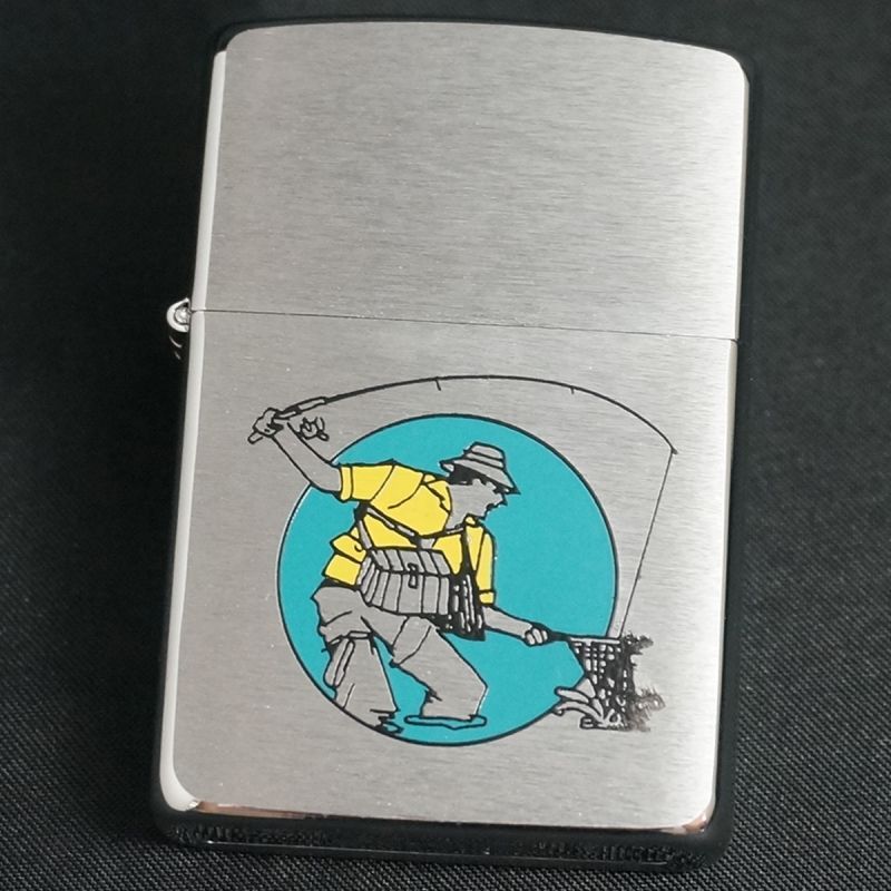 画像1: zippo スポーツシリーズ  フィッシング  1995年製造