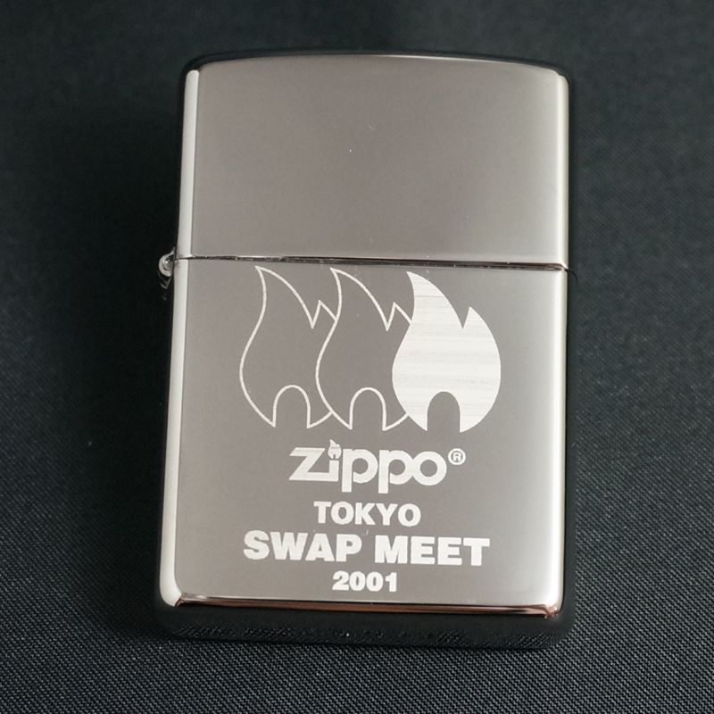 zippo 2001年 TOKYO SWAP MEET SILVER PLATE - zippo-LAND G.