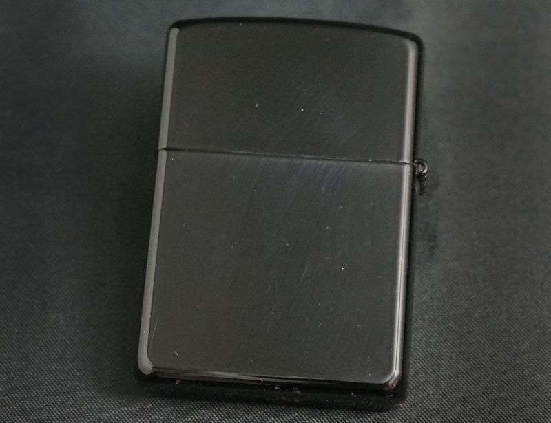 画像: zippo 漆 本金使用 風神 トップキズあり