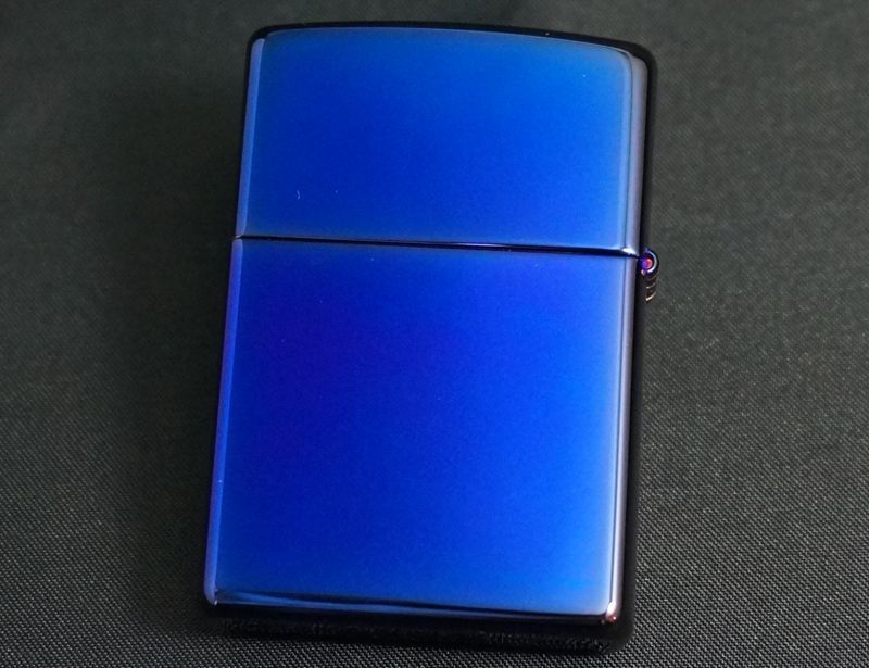 画像: zippo WINDY コメモラティブ柄 インディゴブルー 2003年製造