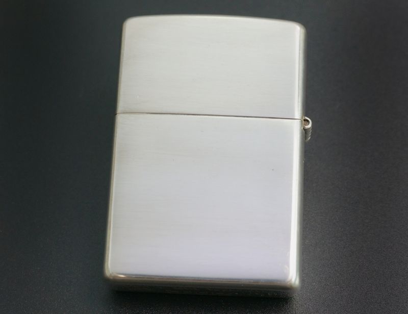 画像: zippo WINDY シルバーメッキ メタル 2000年製造