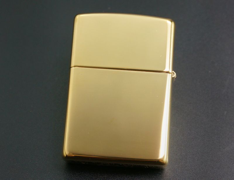 画像: zippo #254B ハイポリッシュ・ブラス