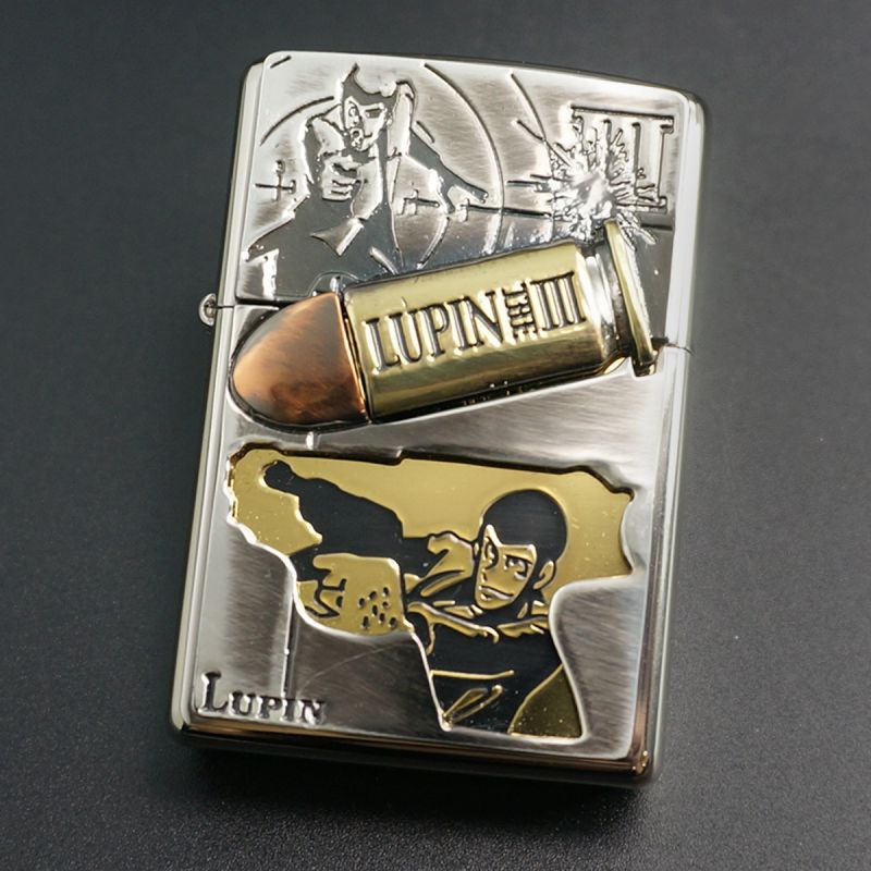 zippo ジッポー ルパン三世 ザ・パートナー 弾丸 ライター - タバコグッズ