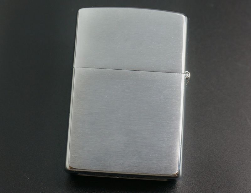 画像: zippo #200 ブラッシュ・クローム  1999年製造