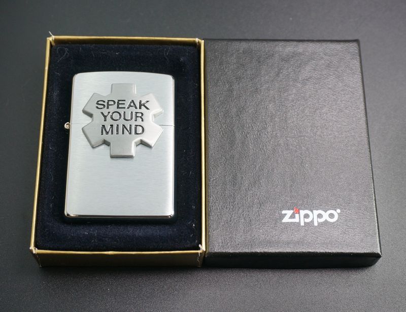 zippo Marlboro 「SPEAK YOUR MIND」2004年製造 - zippo-LAND G.
