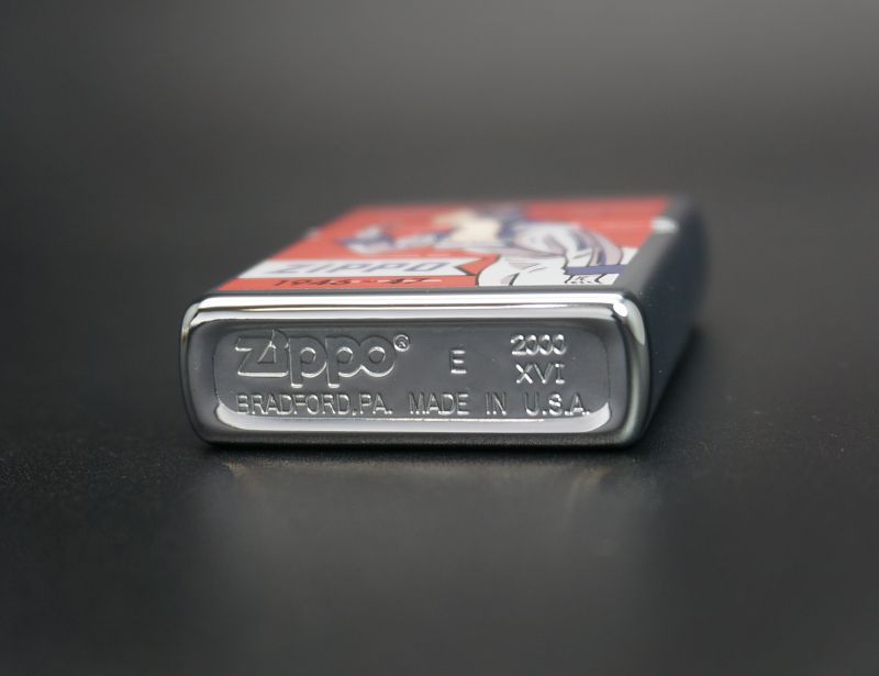 画像: zippo WINDY プリント #250 2000年製造