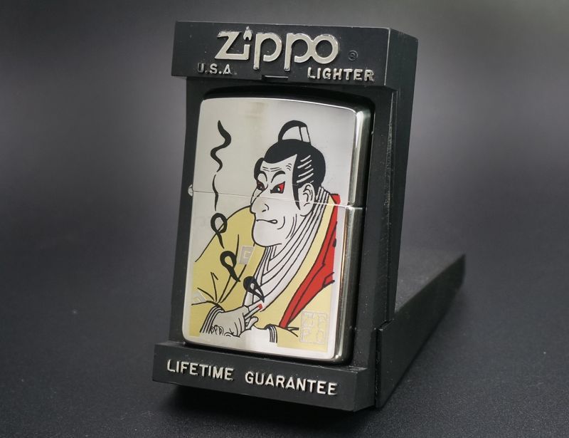 画像: zippo ジャパネスクシリーズ　竹村定之進 1994年製造 スリキズあり