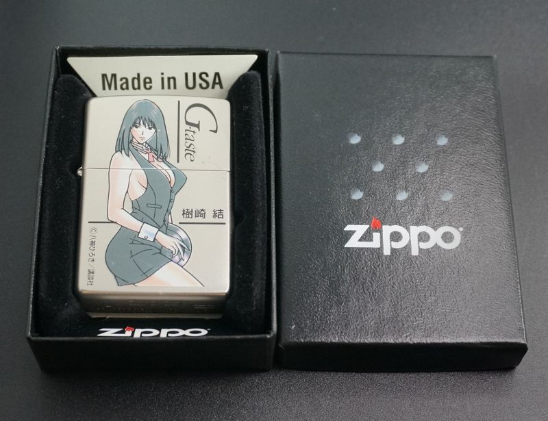 画像: zippo G-taste 樹埼 結 1999年製造 キズあり