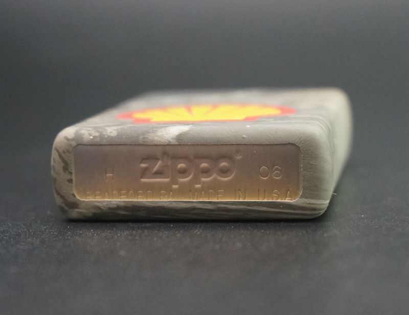 画像: zippo Shell リアルツリー カモフラージュ柄 2006年製造