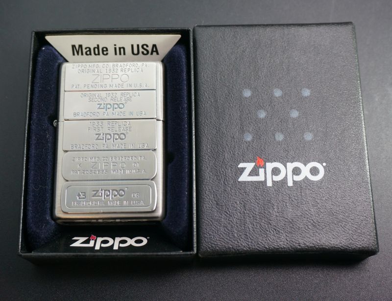 【Zippo Special】歴代ボトムプレート 限定品 メタル