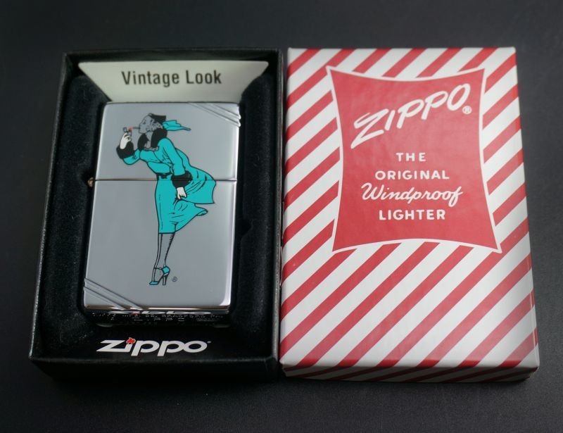 画像: zippo WINDY グリーン  #260 1998年製造 