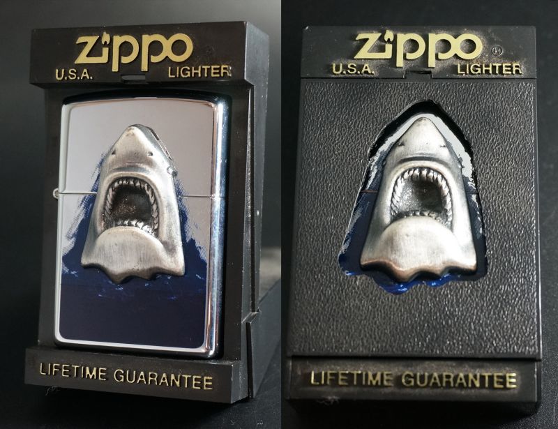 zippo リアルメタル サメ 1997年製造 - zippo-LAND G.