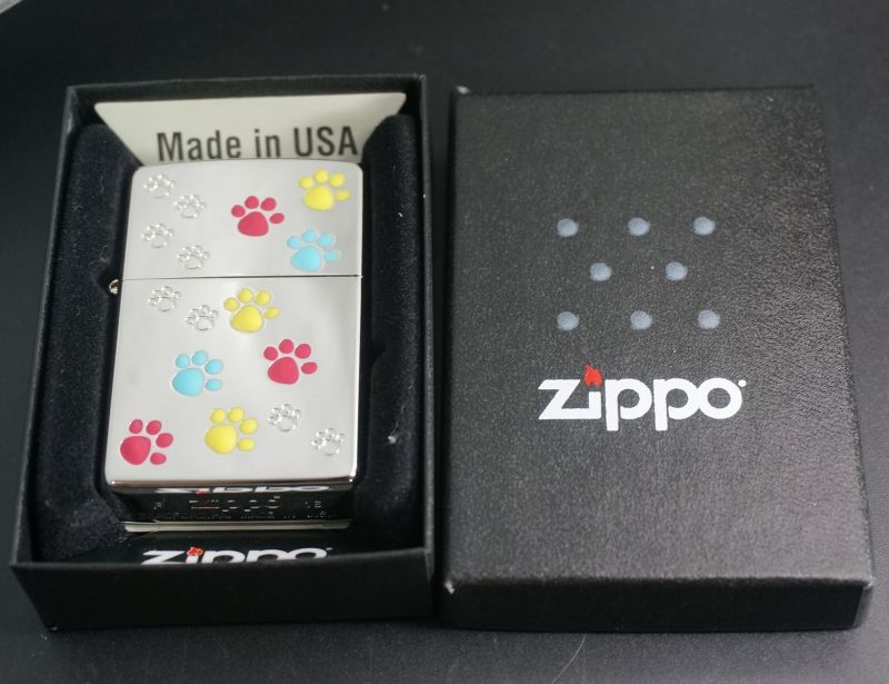 画像: zippo フットプリントキャット2　MC