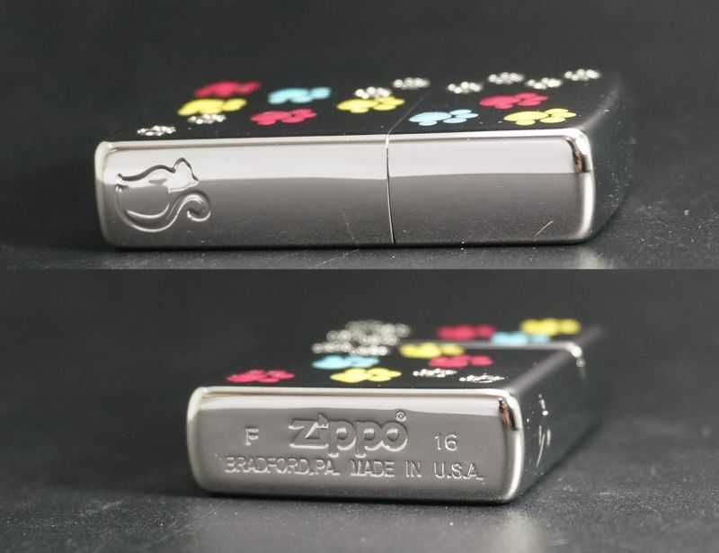 画像: zippo フットプリントキャット2　MC