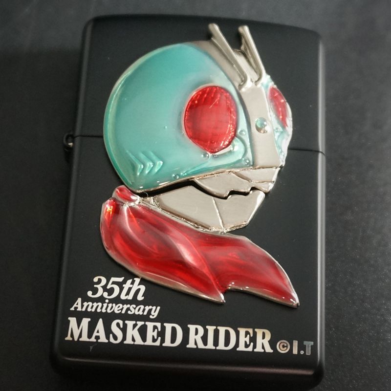 zippo 仮面ライダー フェイス 35周年記念 新1号 - zippo-LAND G.