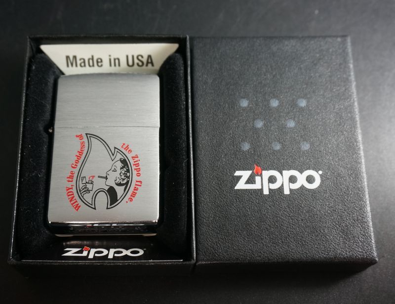 画像: zippo WINDY 文字＆シルエット #200 