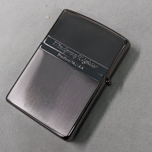 画像: zippo2021ＮeoBlack両面加工未使用 [Z-r-311］