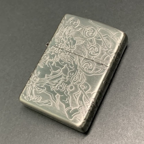 画像1: zippo2023年4面婦人雷神NI新品未使用