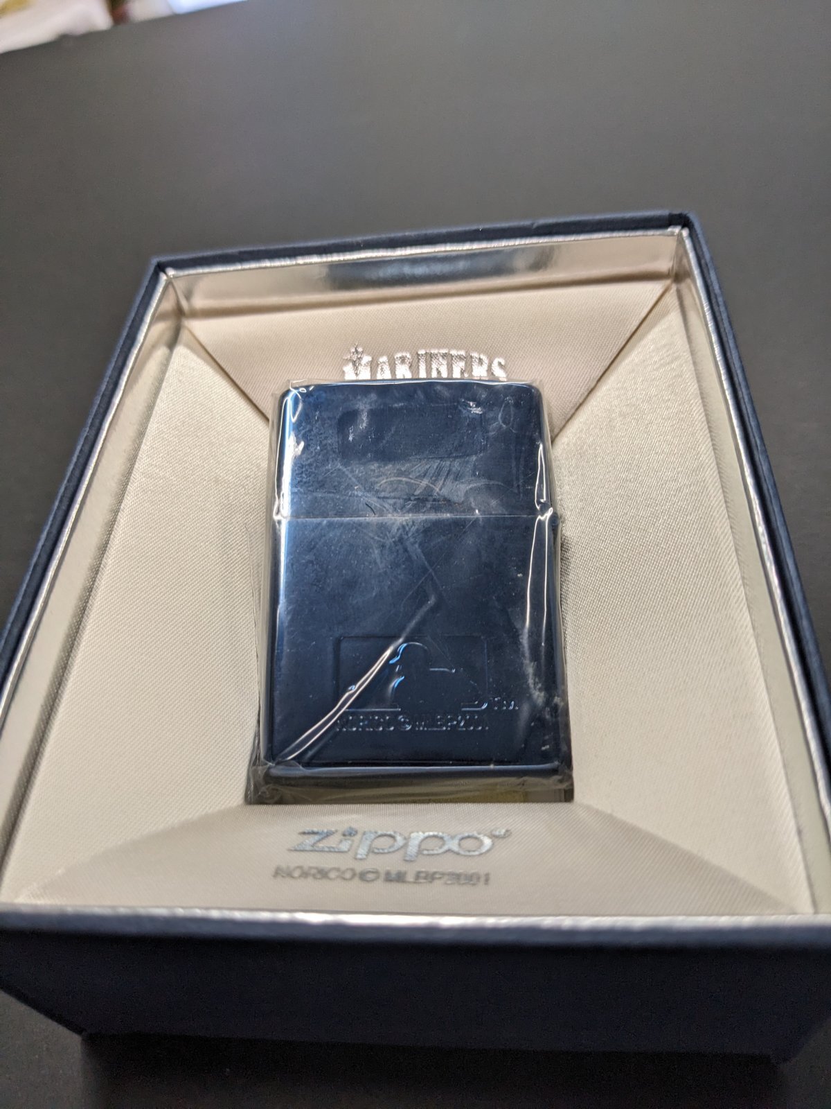 画像: 2000年マリナーズ・イチロー・イオンブルー限定zippo