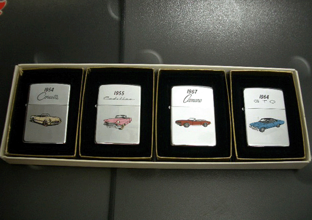 zippo OLD CAR 名車シリーズ 4個セット 1990年製造 - zippo-LAND G.