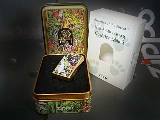 画像: zippo Mysteries of the Forest 10th Anniveersary Collecter Edition 2005年製造